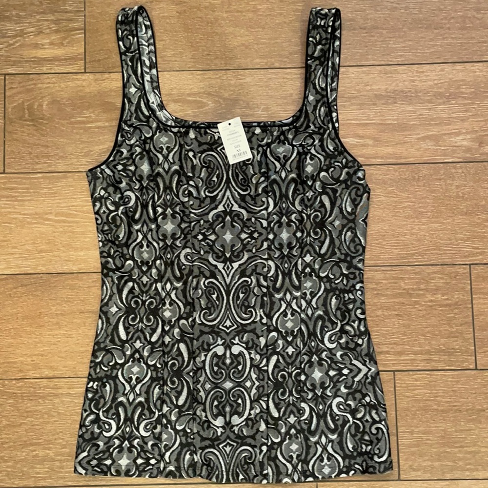 White House Black Market Dressy Tank XS NWT